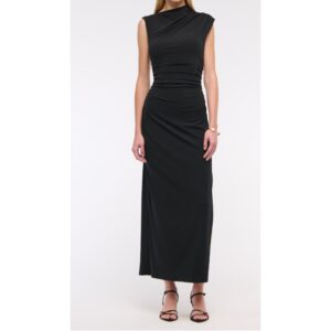 Black Mockneck Sleeveless